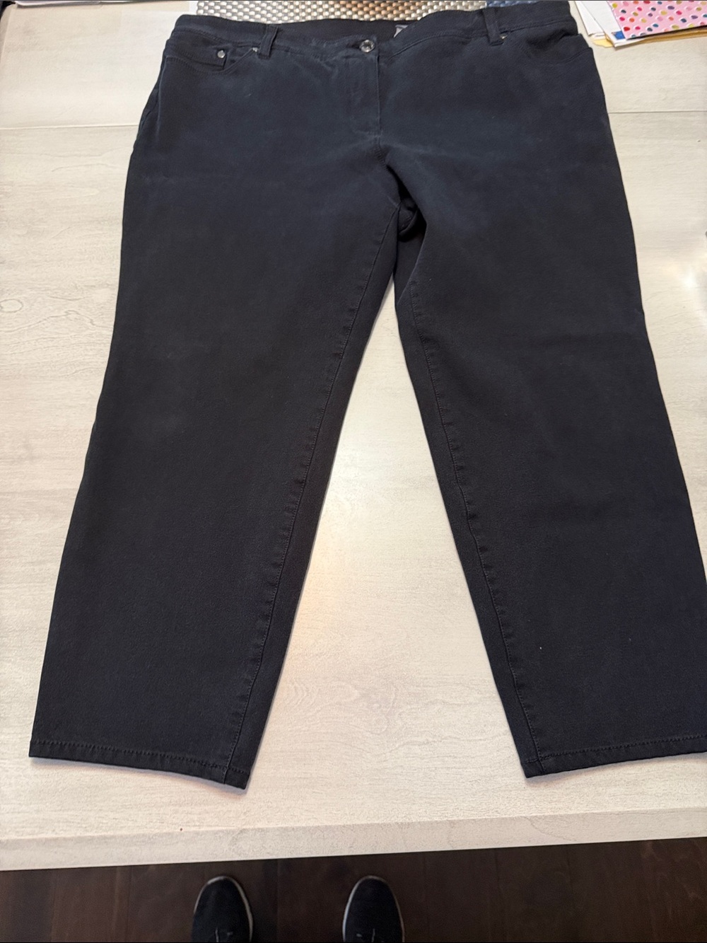 Chico's Black Ankle Women's Jeans